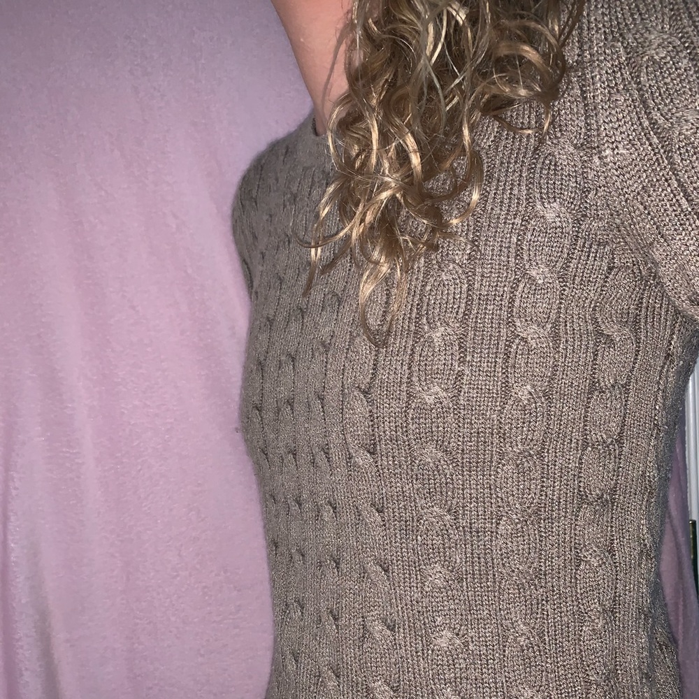 Gap brown knit sweater